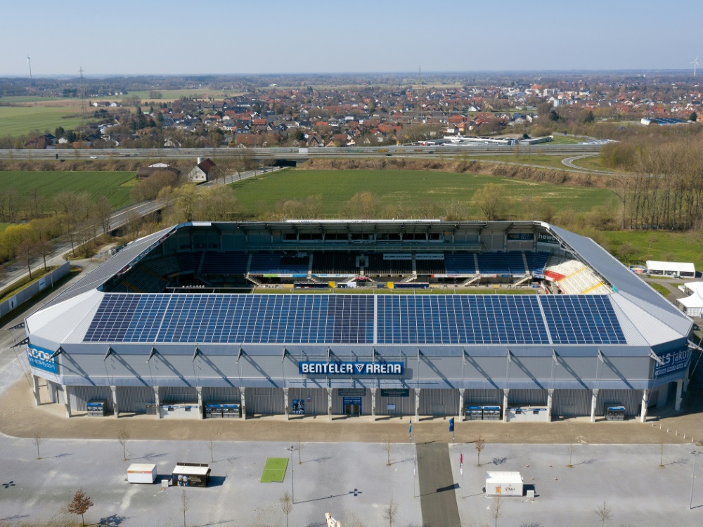 Der SC Verl benennt Benteler-Arena als Ausweichstadion
