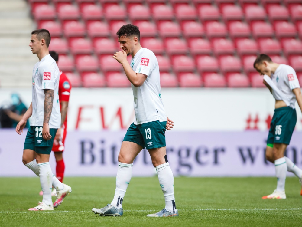 Für Werder Bremen geht es am 34. Spieltag um alles