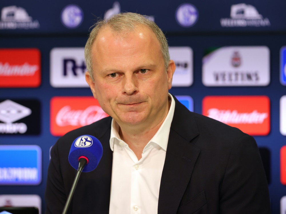 Schneider ist seit März 2019 Sportvorstand von Schalke