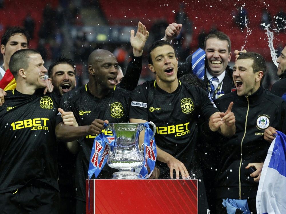 2013 FA-Cup-Sieger, jetzt insolvent: Wigan Athletic