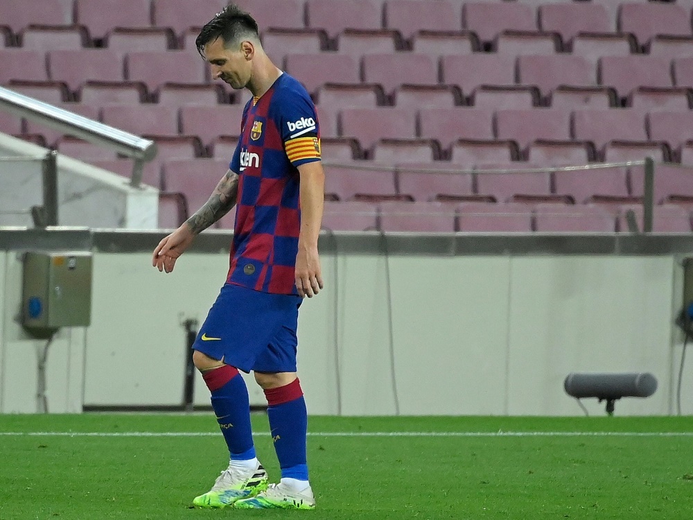 Will den FC Barcelona wohl verlassen: Lionel Messi