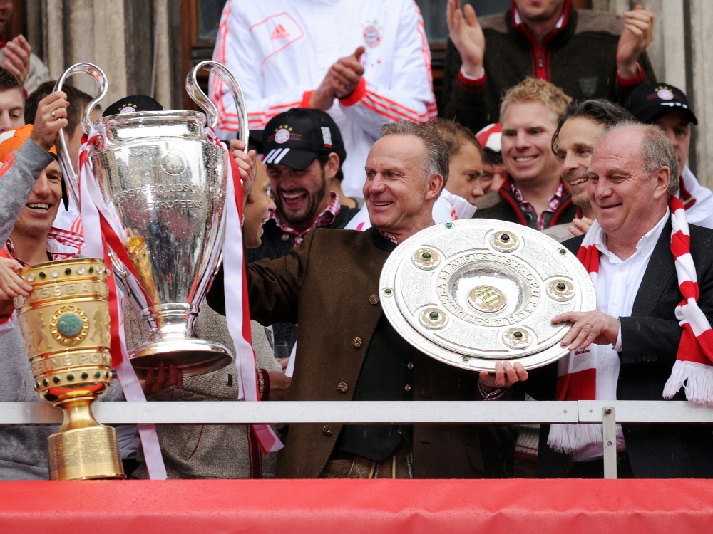 Zuletzt gab es für die Bayern 2013 das Triple