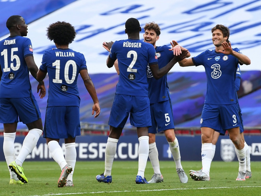 Der FC Chelsea steht im FA-Cup-Finale