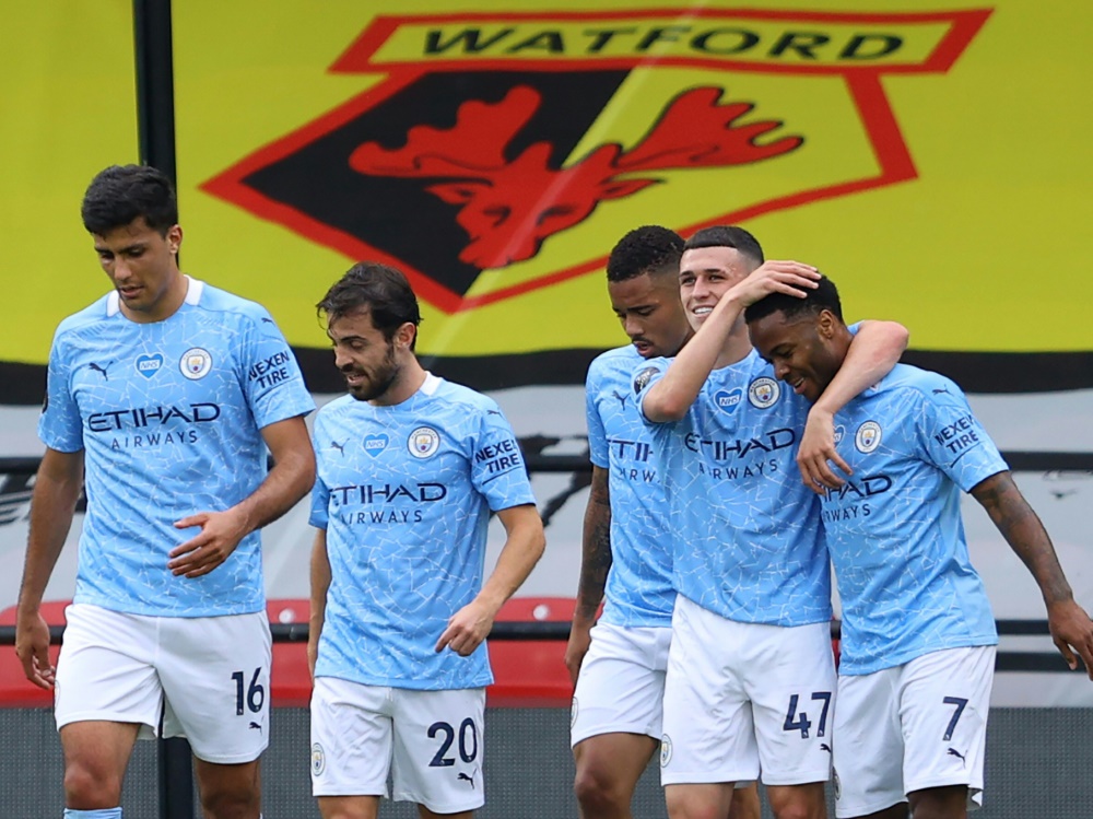 Manchester City schlägt Watford deutlich