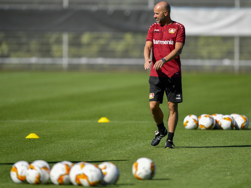 Bayer-Trainer Bosz erwartet gegen Glasgow viel Arbeit