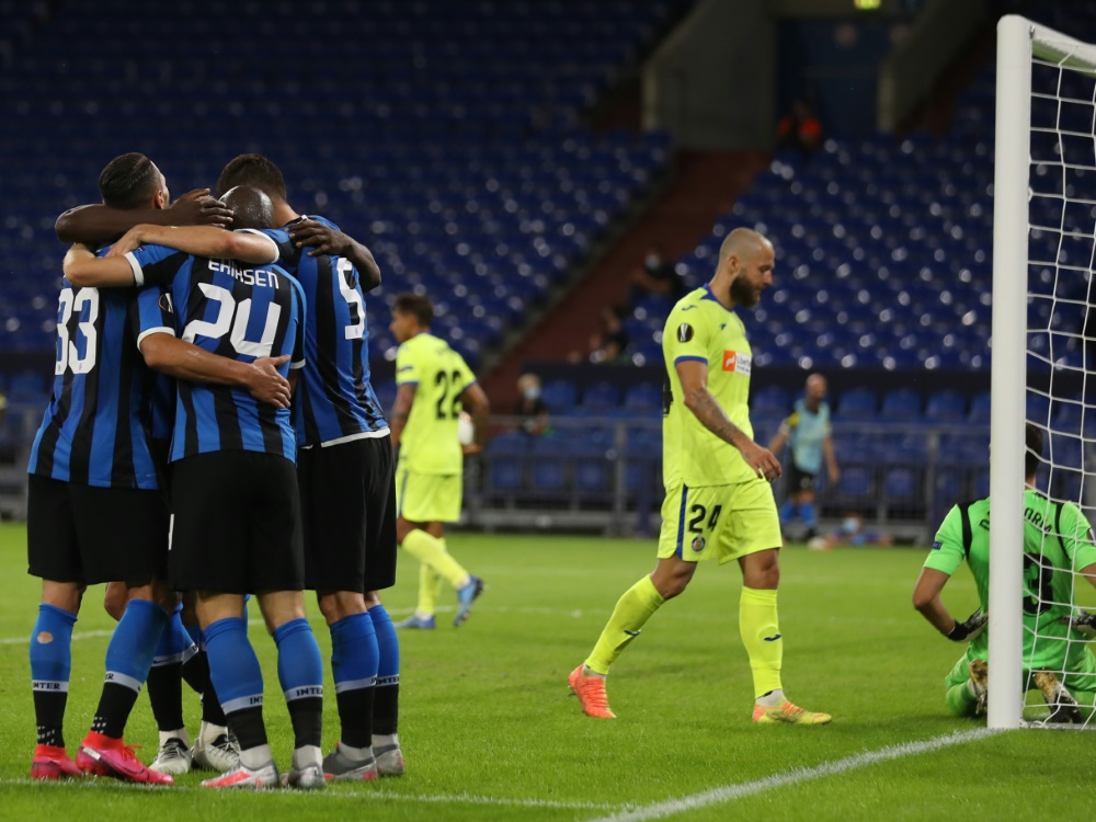 Inter setzte sich auf Schalke gegen Getafe mit 2:0 durch