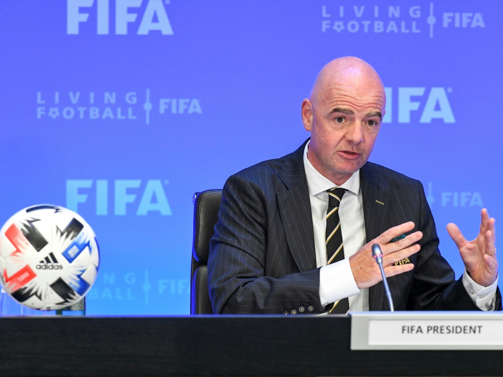FIFA-Präsident Gianni Infantino erhält Rückendeckung