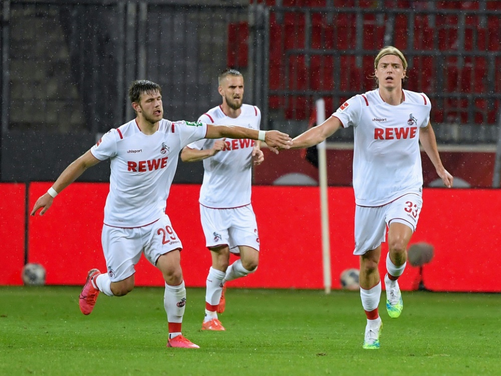 Der 1. FC Köln gewann mit 5:0 gegen den Landesligisten