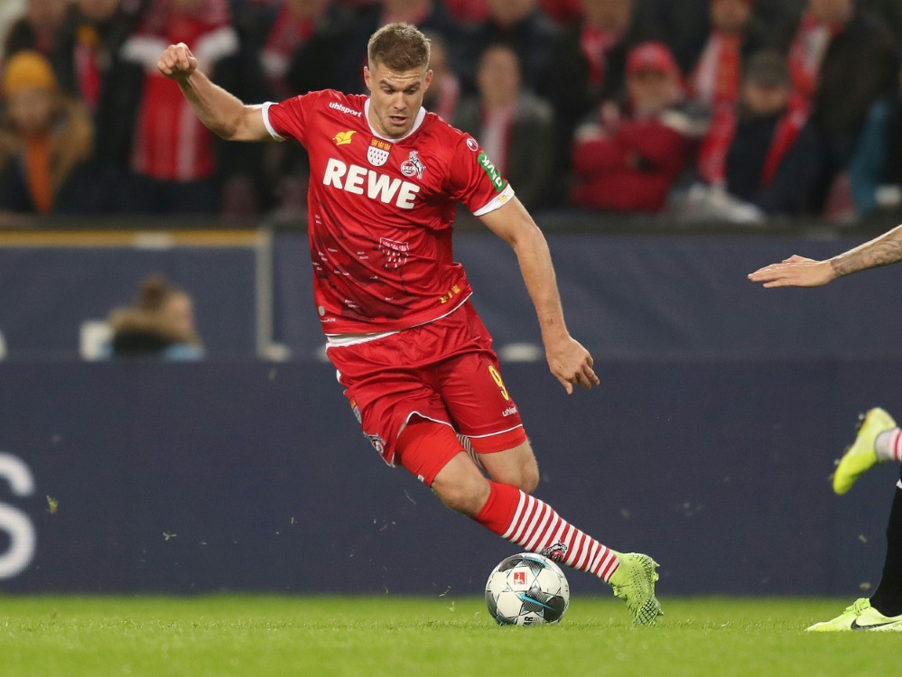 Kölns Simon Terodde steht vor einem Wechsel zum HSV