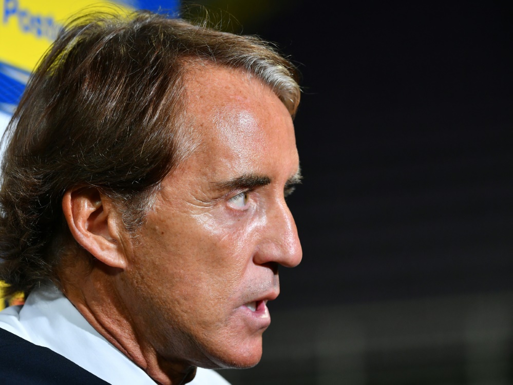Roberto Mancini hadert mit dem Remis gegen Bosnien
