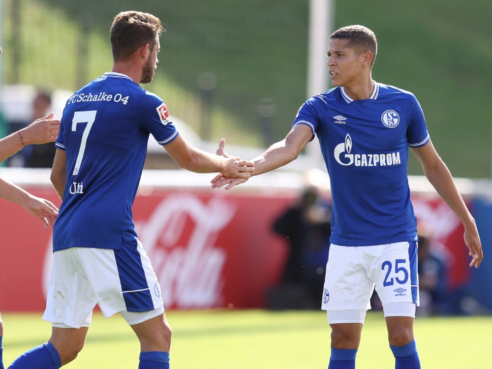 Der FC Schalke organisierte ein internes Testspiel