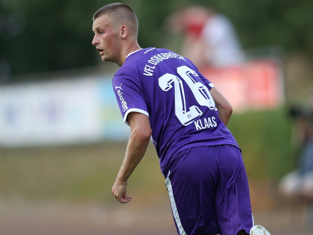 Matchwinner: Osnabrücks Sebastian Klaas traf zum 1:0