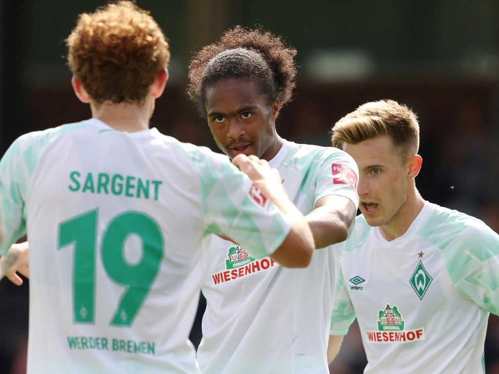 Für Werder erfolgreich: Sargent und Chong