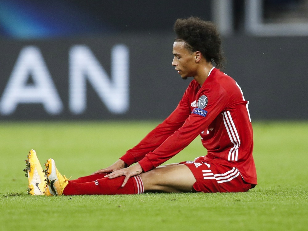 Leroy Sane fehlt dem FC Bayern wohl in den kommenden Wochen