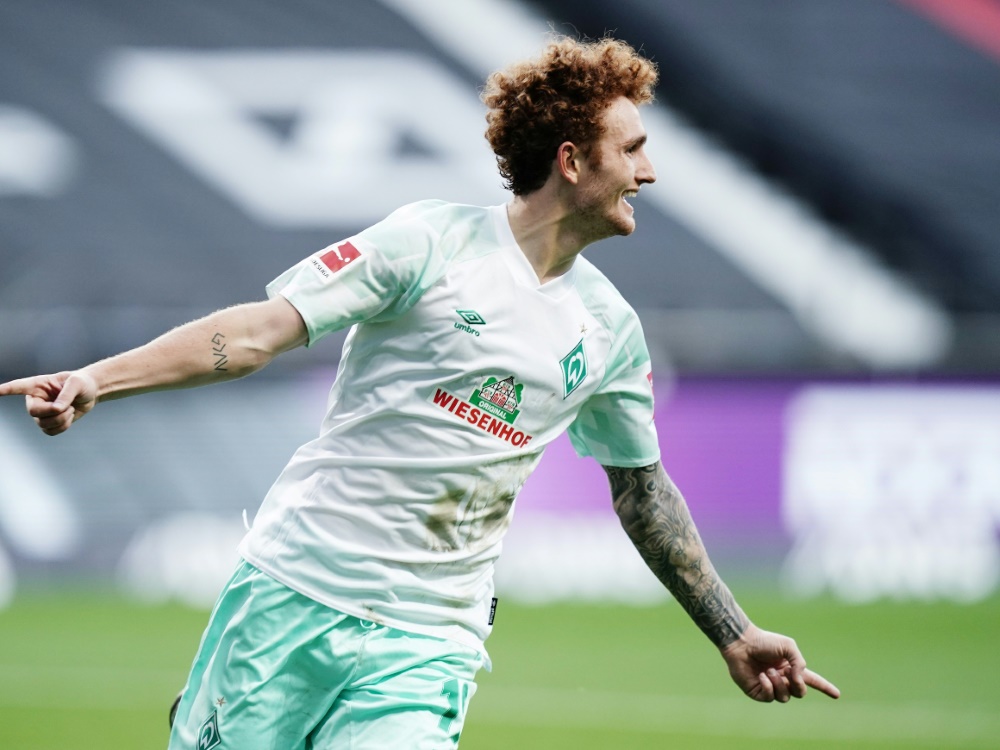 Joshua Sargent trifft in Frankfurt für Werder