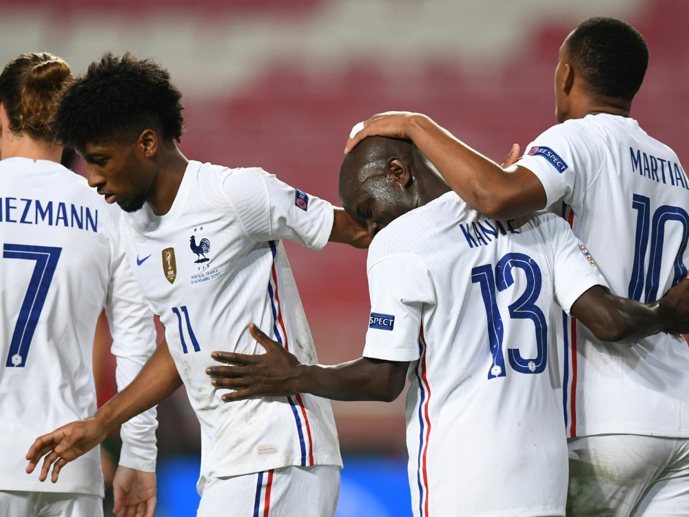 Frankreich steht im Finalturnier der Nations League