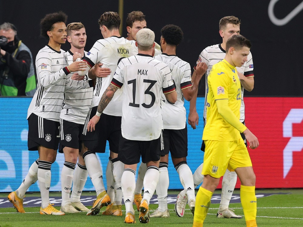 Das DFB-Team gewinnt gegen die Ukraine