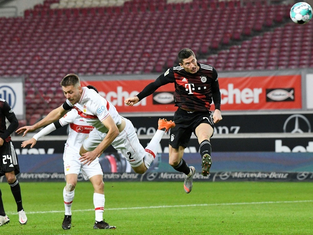 Lewandowski erzielt das 2:1 für die Münchener