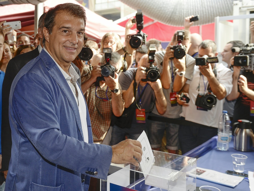Joan Laporta war schon von 2003 bis 2010 Barca-Präsident