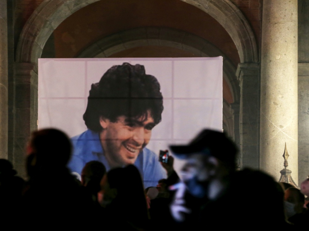 In Neapel ist Diego Maradona ein unsterblicher Volksheld