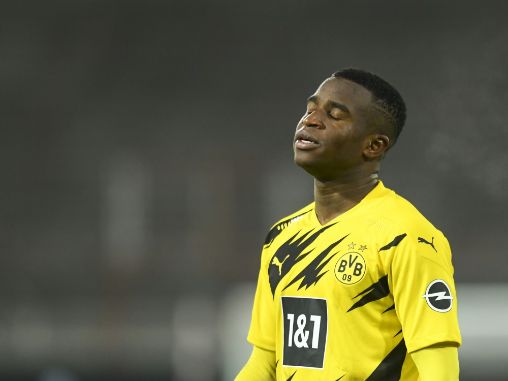 Medien: Moukoko fehlt Dortmund gegen Braunschweig