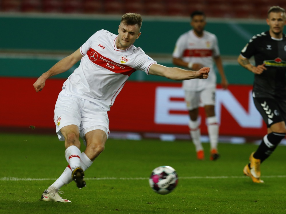 Sasa Kalajdzic erzielte gegen Freiburg den Siegtreffer