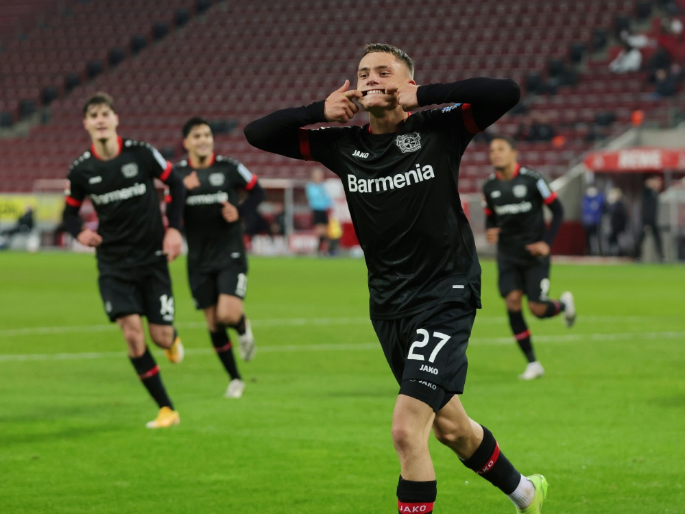 Florian Wirtz überzeugt in Leverkusen