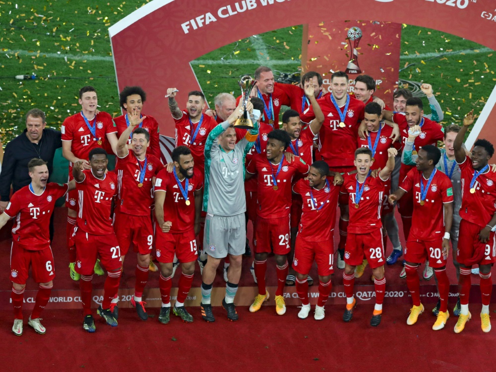 Sextuple-Gewinner FC Bayern sicher in München gelandet