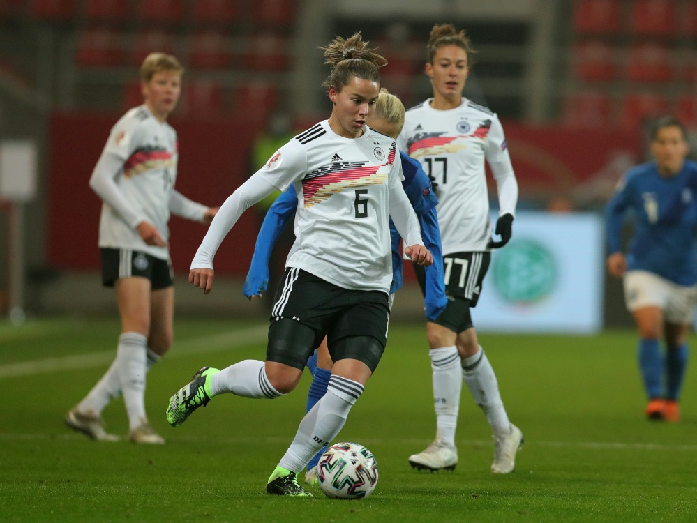 Lena Oberdorf legt den Fokus auf den Fußball