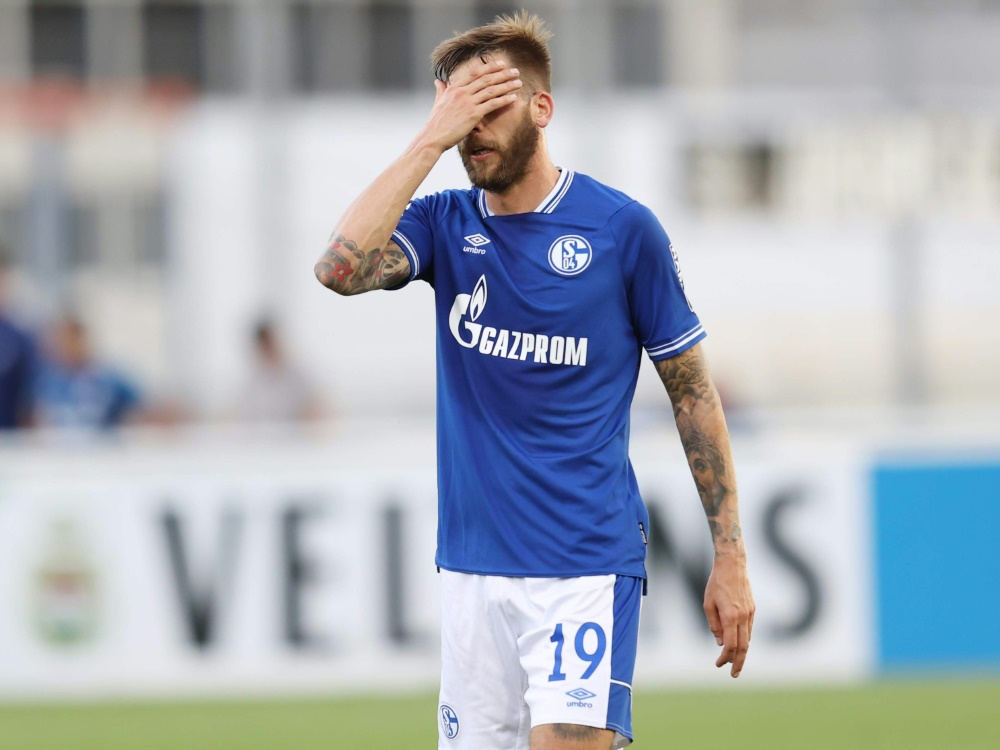Guido Burgstaller spielte bis Herbst 2020 für Schalke