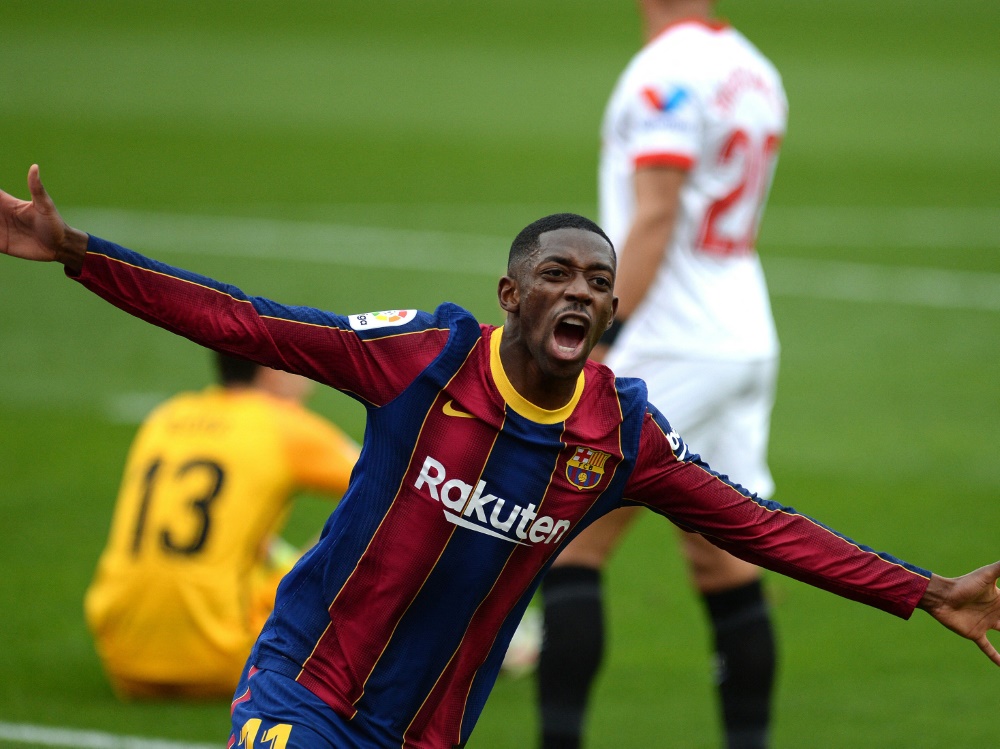 Ousmane Dembele und Barcelona bezwingen Sevilla 2:0