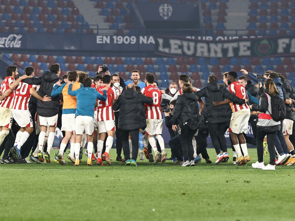 Athletic Bilbao bejubelt den doppelten Finaleinzug