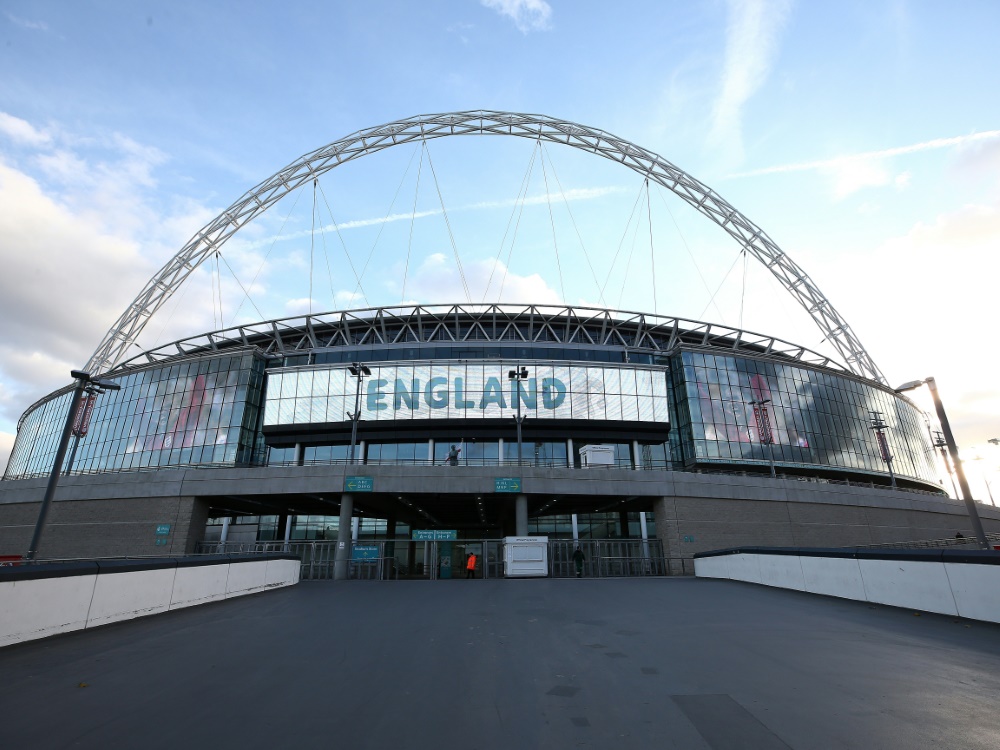 Halbfinale und Finale finden im Wembley-Stadion statt