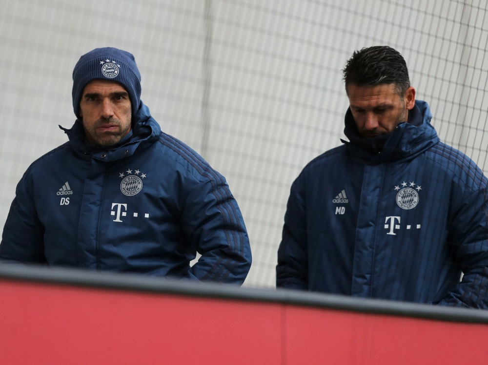 Schwarz (l.) und Demichelis übernehmen Bayern München II