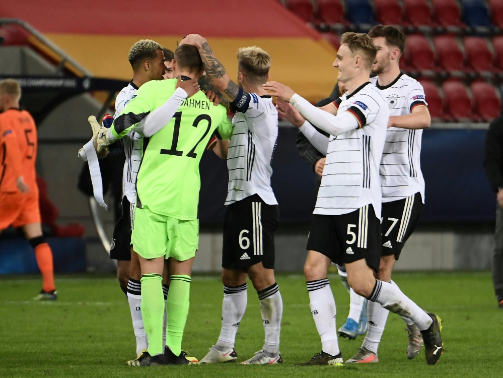 Deutsche U21 zieht ins EM-Viertelfinale ein