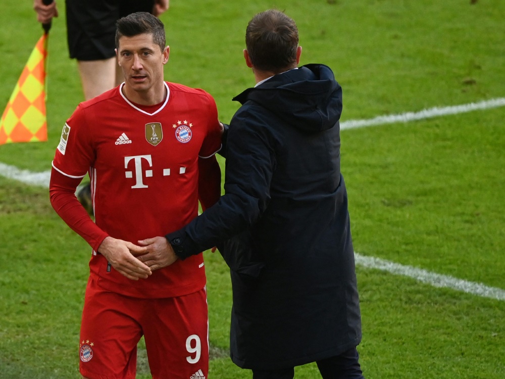 Lewandowski wird den Bayern rund vier Wochen fehlen