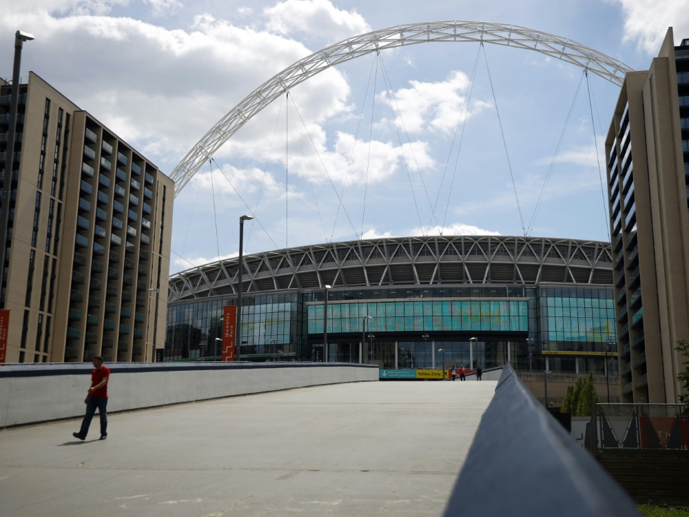 Am 25. April sind 8000 Zuschauer in Wembley erlaubt