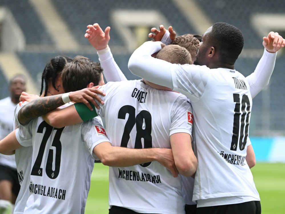 Borussia Mönchengladbach besiegt Eintracht Frankfurt 4:0