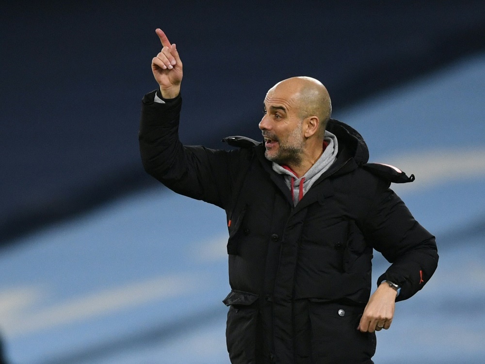Pep Guardiola ist seit 2016 Trainer von Manchester City
