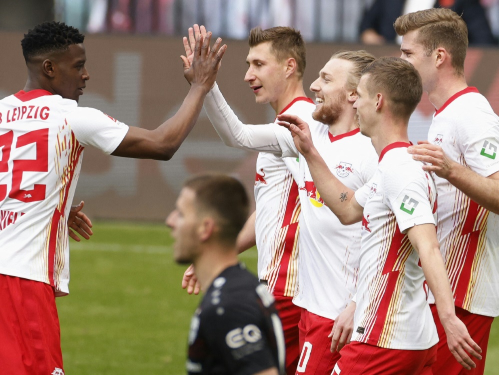 RB Leipzig besiegt den VfB Stuttgart 2:0