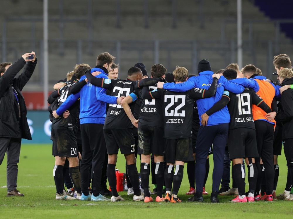 Der 1. FC Magdeburg bezwingt den Aufsteiger VfB Lübeck