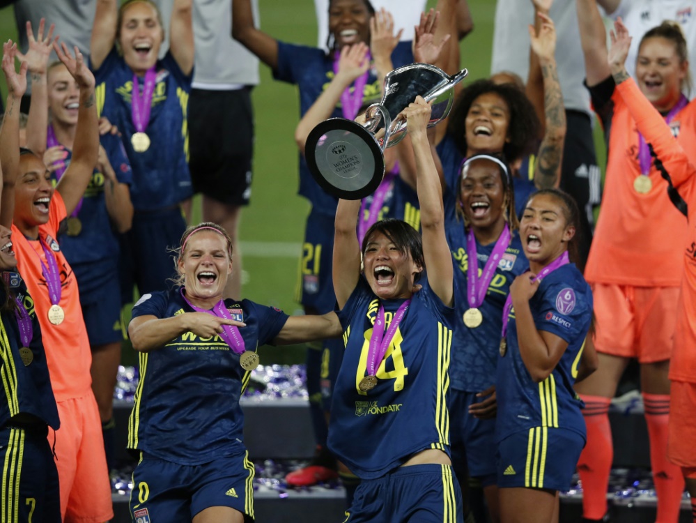 Olympique Lyon gewann 2020 die Frauen-Champions-League