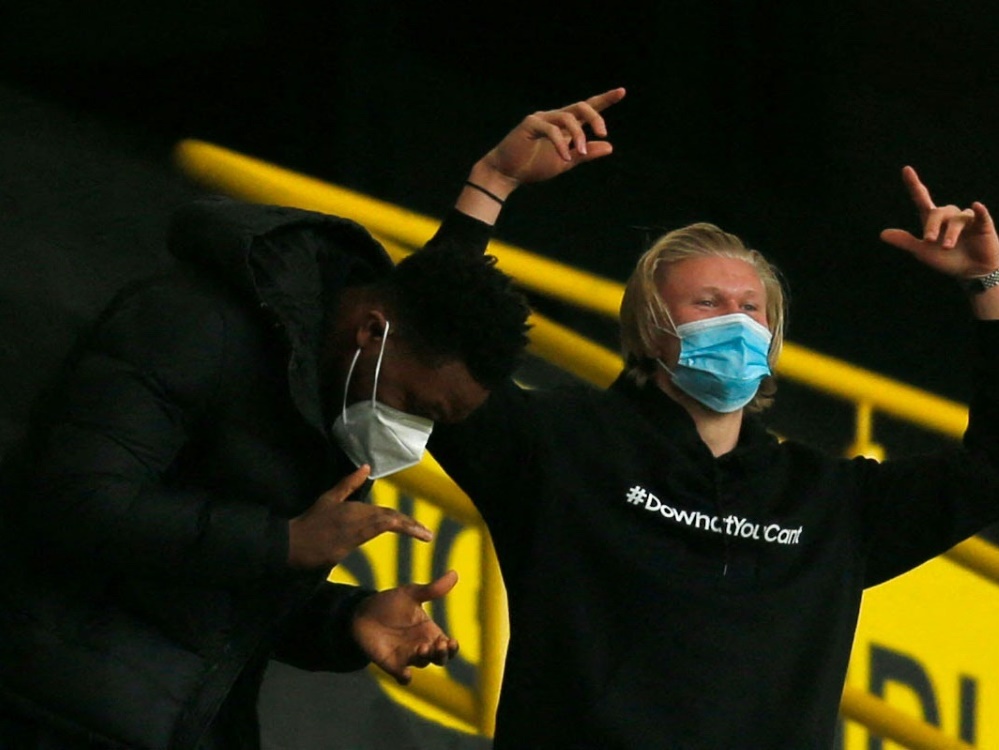 Dortmund hofft auf die Rückkehr von Erling Haaland