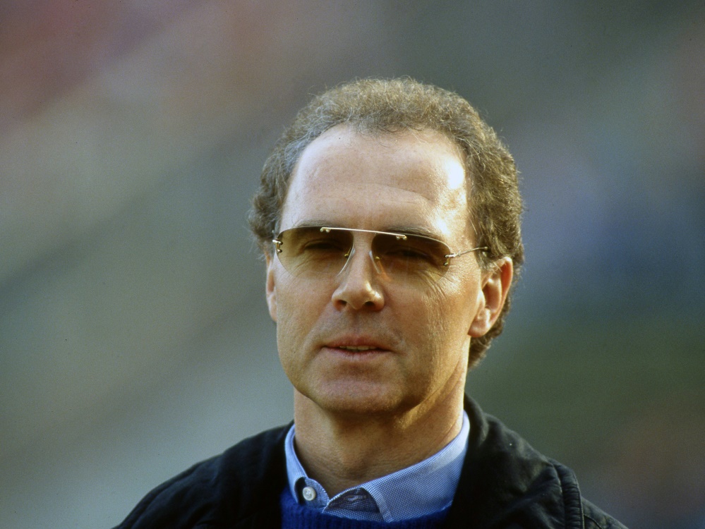 Beckenbauer in seiner Zeit als Präsident des FC Bayern