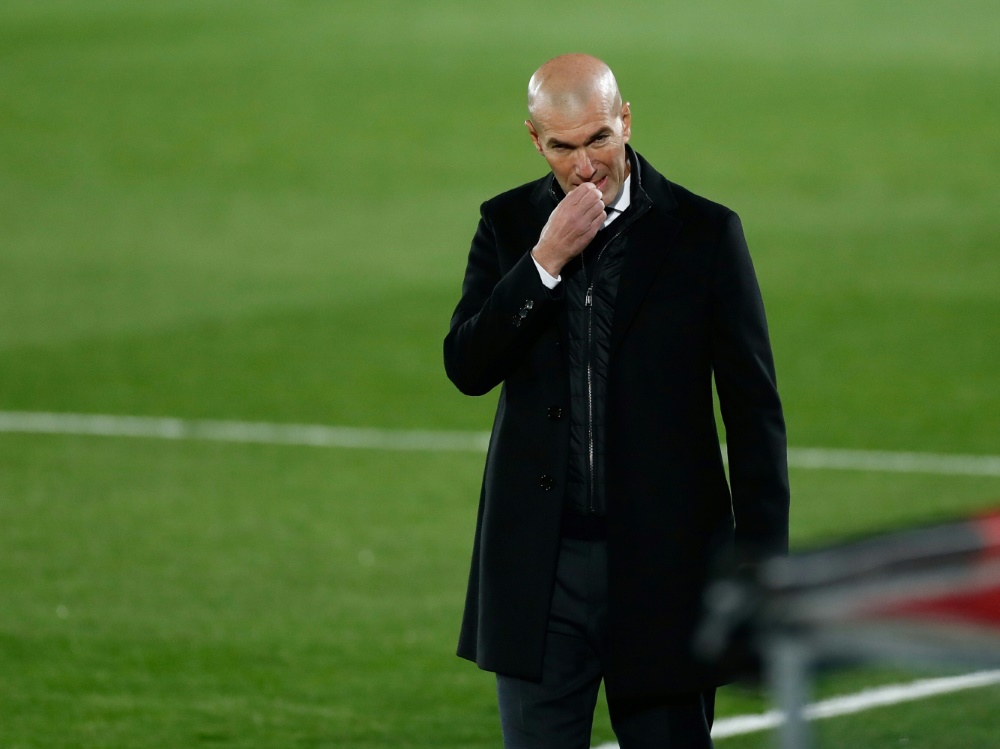 Zidane teilt Spielern Abschied mit