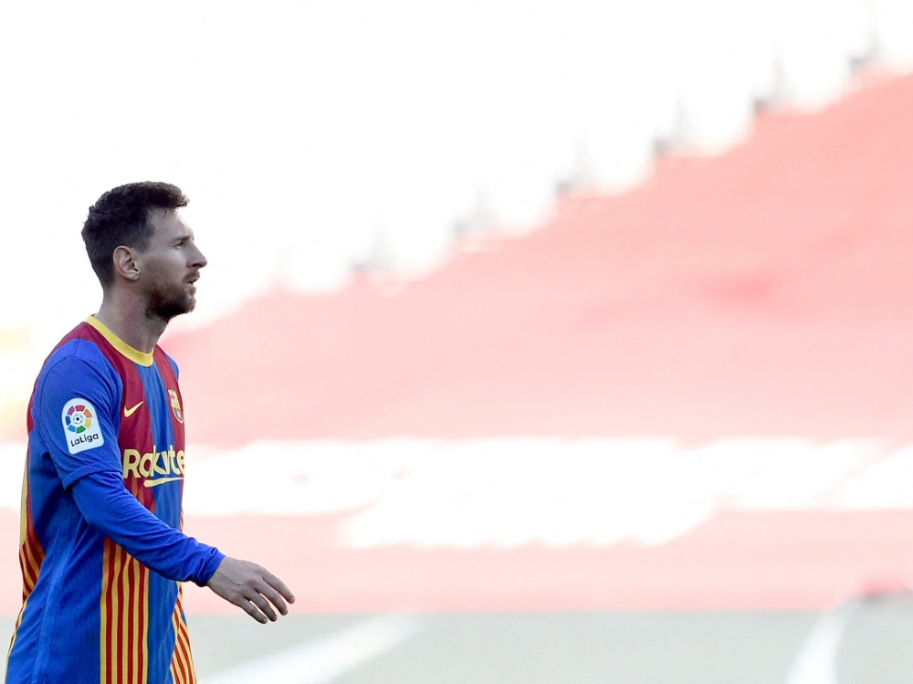 Lionel Messi steht nicht im Kader des FC Barcelona