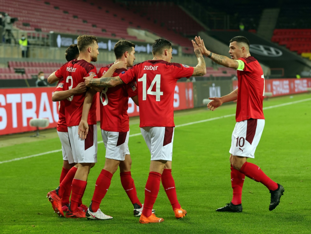 Zwölf Bundesligaprofis stehen im EM-Kader der Schweiz