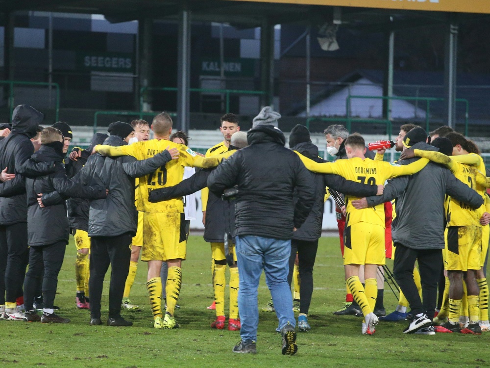 Die U23 von Borussia Dortmund steigt auf