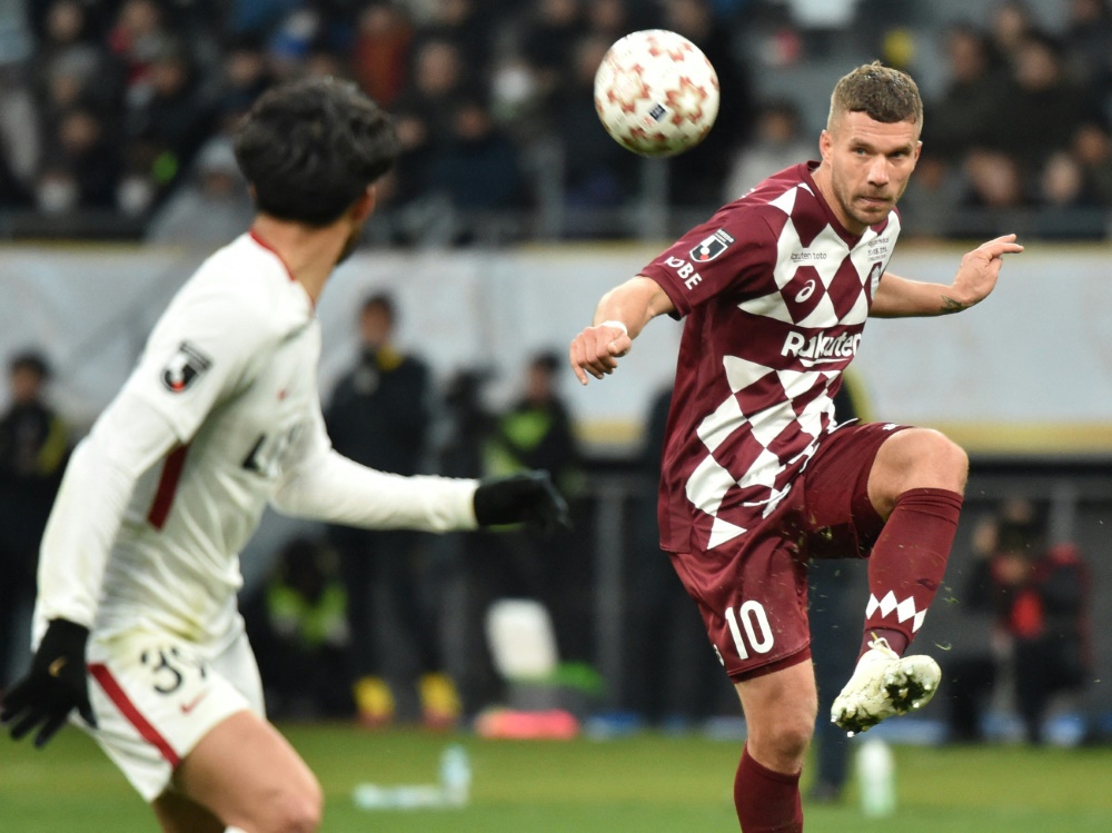 Podolski denkt noch nicht ans Karriereende