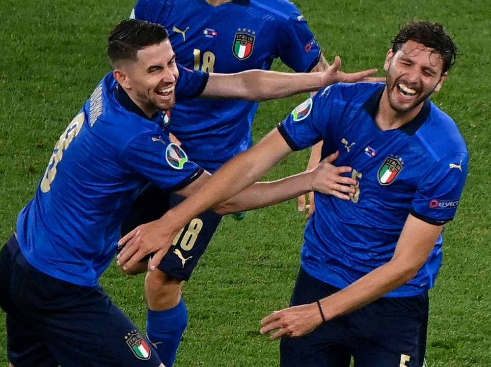 Das ZDF überträgt am Sonntag Italien gegen Wales